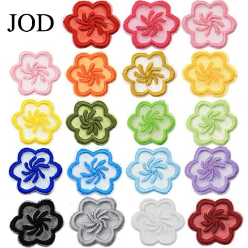 JOD Eugen Yarn Lace Sewing Applications for Clothes Stickers Small Flower Clothes Patch for Clothing Dress Decorative Decals DIY