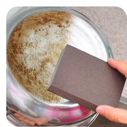 Fashion High quality Nanometer Diamond Sand Sponge Wipes Crackable Kitchen Bottom Cracker Clean Magic Brush