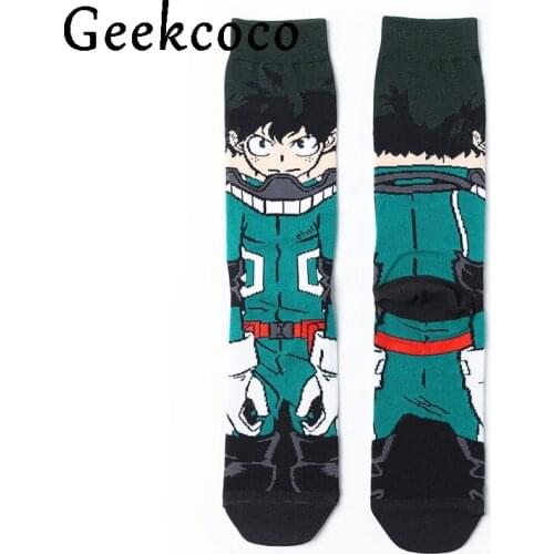 My Hero Academia anime Fashion Men Wemen unisex Casual Non Slip Breathable Comfortable Long Sock New Clothing Accessory J0814