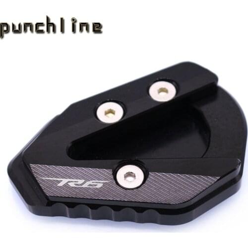 Fit For YAMAHA YZF-R6 YZF R6 R 6 2017-2020 Motorcycle Accessories Kickstand Sidestand Stand Extension Enlarger Pad
