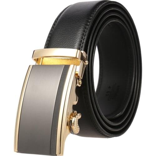 Famous Brand Mens Belt Designer TopQuality Luxury Leather Belts for Men Strap Male Metal Automatic Buckle Jeans Designer Waist