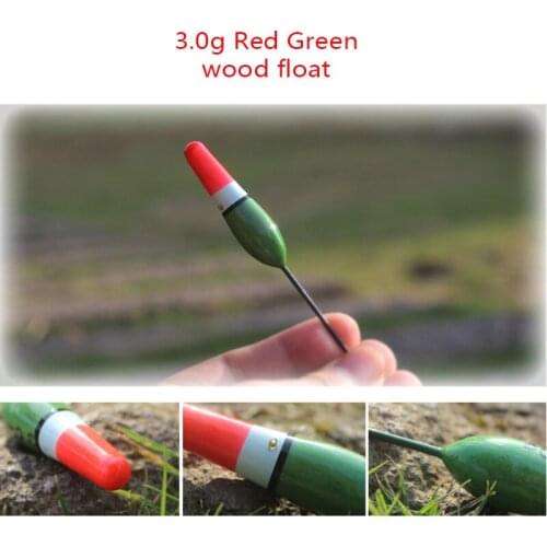 TOPIND Colorful and Wood Float Fishing Set Fishing Tackle Tools 110 pcs/group