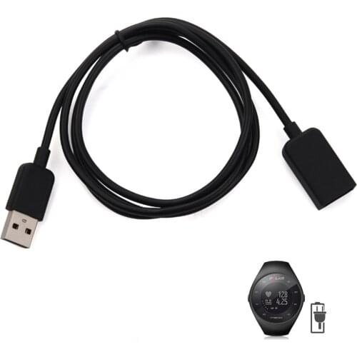 USB Power Charger Cable for Polar M200 GPS Smartwatch Fast Charging Data Cord Accessory 1M