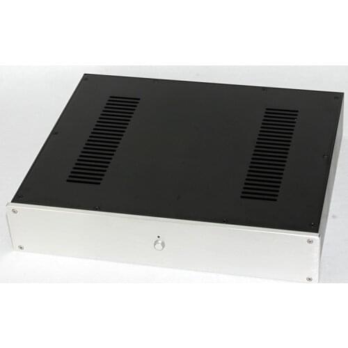 WA118 Aluminum enclosure Preamp chassis Amplifier case/box size 350*425*80mm