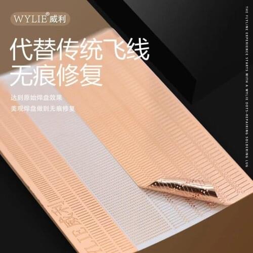 WYLIE Dot Repairing Solder Soldering Lug for IPhone Welding Board Flywire Replacement Jumper Wire Spot Fixing Soldering Lug