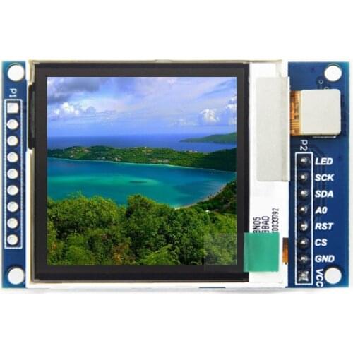 1.6 Inch OLED 1.6" TFT IPS OLED Transflective Display Module LCD Display DIY SPI Serial Port 130*130 Communicate for Arduino