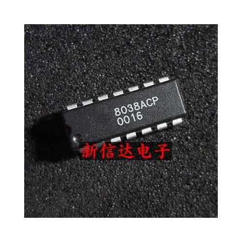 10 PCS/LOT ICL8038CCPD XR8038ACP ICL8038 DIP14