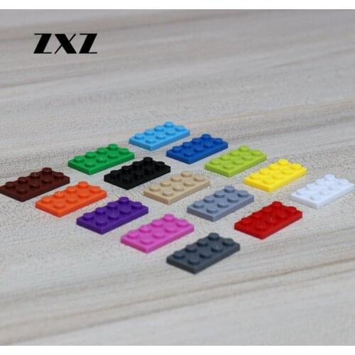 1000PIECES Bulk Short Plate Model 2x4 Brick Sets for Early Learning Toys Gifts Assembles With MOC Building Plates Blocks 3020