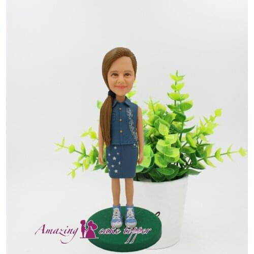 2019 AMAZING CAKE TOPPER Toys Beautiful charming girl And Gifts Ideas Customized Figurine Valentines Day