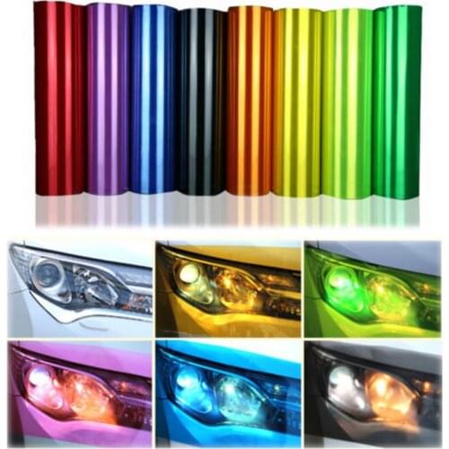 Promotion! 30x60cm Car Tint Fashion Headlight Taillight Fog Light Vinyl Smoke Film Sheet Sticker Cover Car Styling Universal