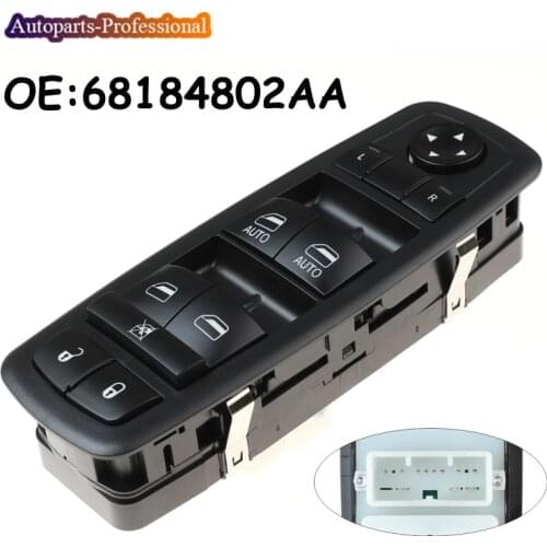 Car accessories 68184802AA For 14-15 JEEP GRAND CHEROKEE LEFT LH FRONT WINDOW CONTROL SWITCH