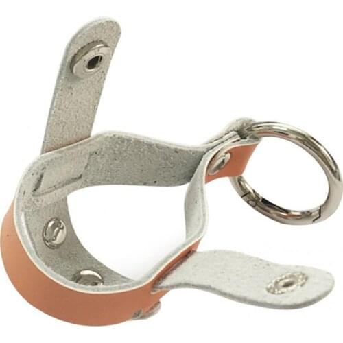 Quick Access Cowhide Rustic Leather Golf Tee Spare Ball Holder for Outdoor