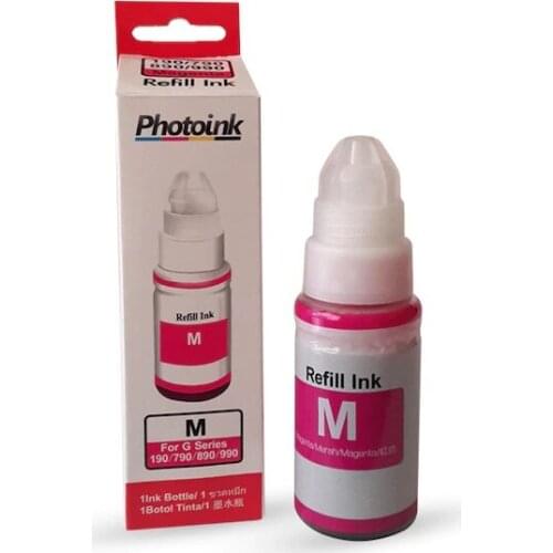 Canon GI 490 M compatible 70 ml RED PHOTOINK PLUS Ink-CUSTOM 139747314