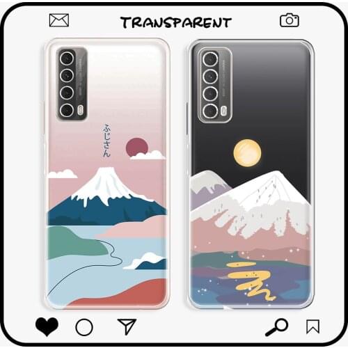 For Huawei P Smart 2021 Case Transparent Case For Huawei P Smart 2021 Clear Protective Cover For Huawei P Smart 2021 Phone Coque