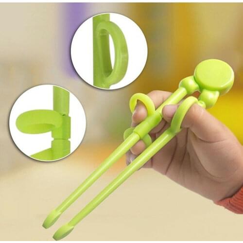 Adult Children Training Chopsticks Kids Beginner Learning Helper Easy To Use