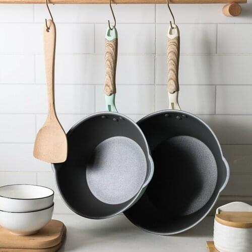 Deep Frying Pan Nonstick Wok Pan with Lid Healthy Cookware Nonstick Frying Pan with Handle Nonstick Frying Pan White