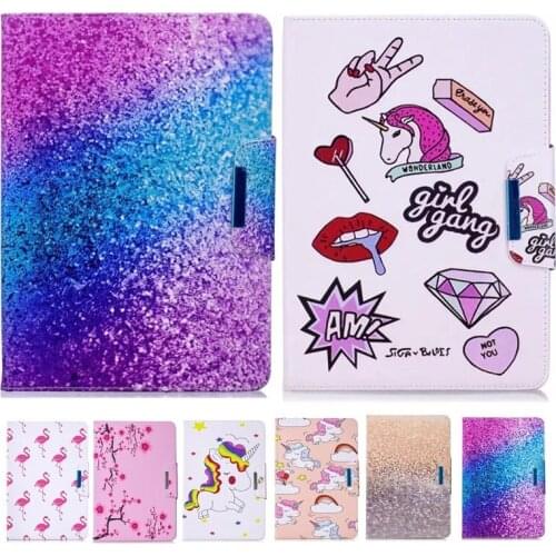 Cute Unicorn Cover For Samsung Galaxy Tab A 9.7 case Funda For Samsung Galaxy Tab A 9.7 inch SM-T550 SM-T555 SM-P550 SM-P555