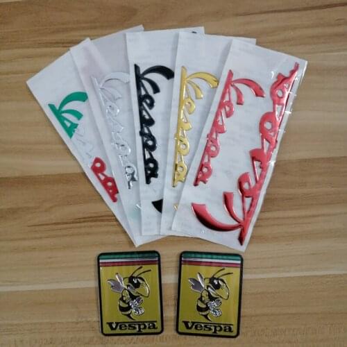 Motorcycle Waterproof 3D Reflective Emblem Bee Fender Bibs tank decal sticker for PIAGGIO PIAGGIO Vespa GTS300 LX125 LX150 125 150 ie Sprint Primavera 300 LX LXV Super Stickers