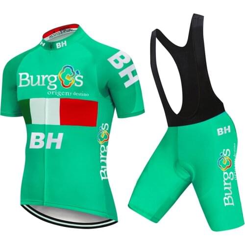 New 2021 TEAM BH Cycling Jersey 20D Bike Pant Shorts Set MTB Ropa Mens Summer Quick Dry BICYCLING Shirts Maillot Culotte