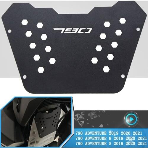 New 790Adventure 790ADV R/S Motorcycle Cover Crap Flap Protection For 790 ADVENTURE R S 2019 2020 2021 Engine Guard Protector