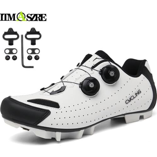 Mountain bike shoes men cleats shoes road bike speed sport cycling mtb Flat footwear spd triathlon bicycle riding Racing women