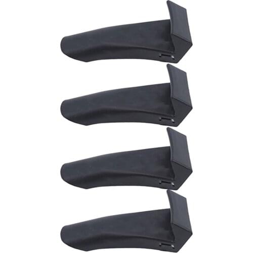 Black 1 Set (4 pcs) Of Rubber Cover For Tyre Pawl Protection Auto Replacement Accessories Tire Tools