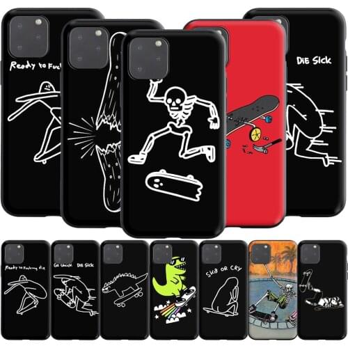 Funny Sport Skate Board Silicone Case for Realme Narzo 30A GT NEO C3 C25 C21 C20 C17 C15 C12 C11 8 7 7i 6 6i Pro