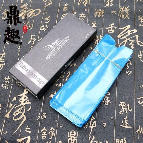 Tattoo Machine Gun Accessory Plastic Tattoo Machine Bag 200pcs/box 12*4.6cm Tattoo Machine Bag TA272