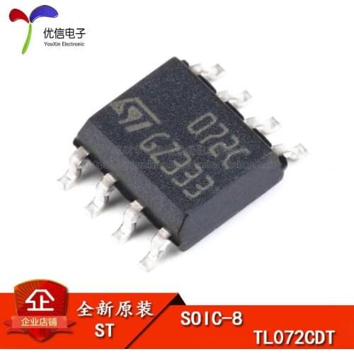 TL072CDT genuine original patch dual operational amplifier chip 4MHZ 16V SOP-8