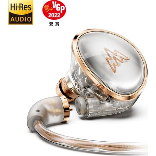 Whizzer HE01 Triple Drive In-Ear HiFi Earphones with High Resolution Bass Sound High Fidelity for Smartphones/PC Add AM2 cable