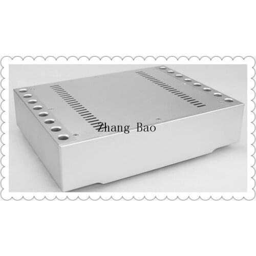 WA72 Aluminum Chassis Enclosure Box Case Shell for Audio Amplifier 270x360x86mm