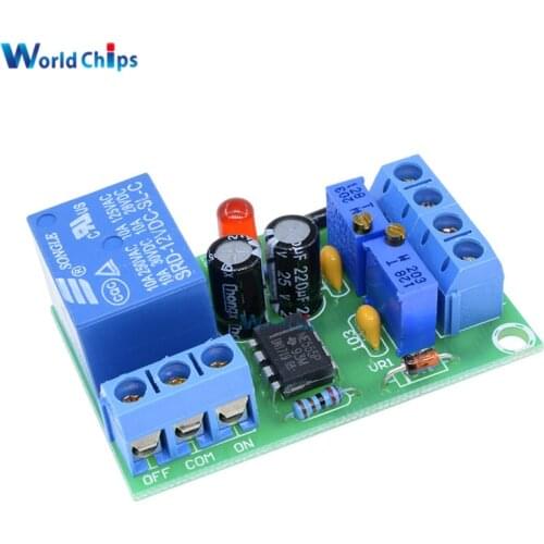 XH-M601 Battery Charging Control Board 12V Intelligent Charger Power Supply Module Panel Automatic Charging/Stop Switch