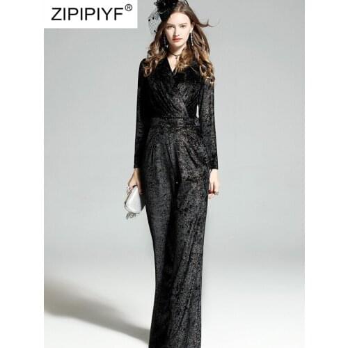 Женские вечерние брючные комбинезоны ZIPIPIYF China At AliExpress