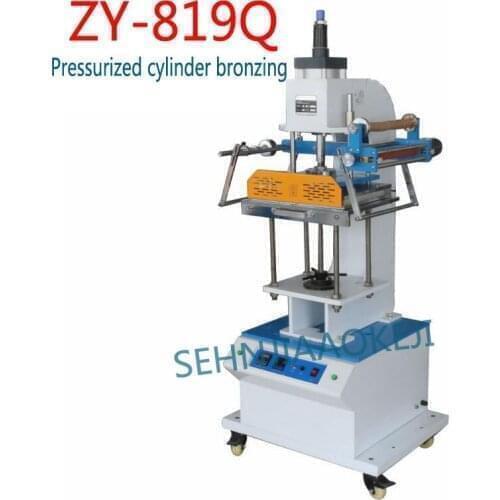 ZY-819Q Hydraulic hot stamping machine Pneumatic automatic acrylic hot stamping machine Large area plastic stamping machine