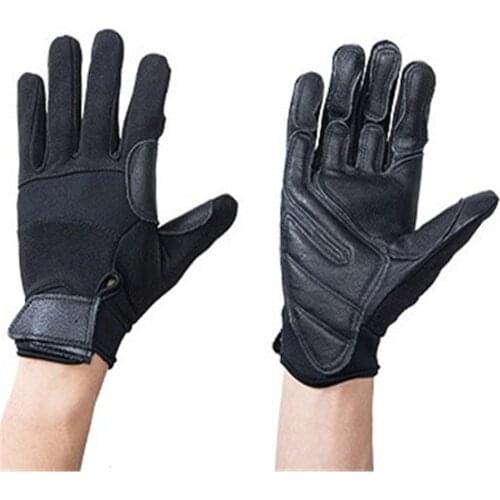 2pcs/set Anti-skid Gloves For Climbing Cowhide Downhill Training Gloves Wear-resistant Heat-insulating
