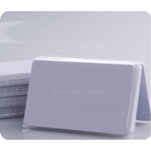 200PCS 860MHz-960MHz ISO 18000-6C&EPC Gen2 UHF RFID PVC Blank Card Tag 18000-6C AlienH3 UHF Smart blank Card