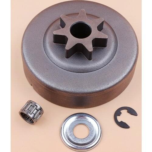 3/8" 7T Clutch Drum Sprocket Bearing Washer Clip Kit For Stihl 029 039 MS290 MS310 MS390 MS311 MS391 Chainsaw Parts 11296402000