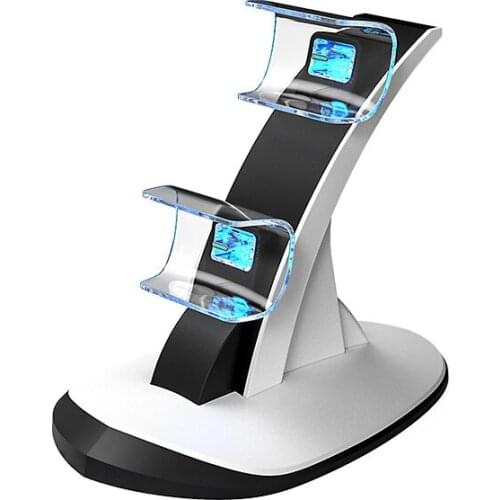 For PS5 Aircraft Game Controller Dual Seat Charging PS5 Bluetooth Controller Dual Seat Charging PS5 Wireless Controller Charger