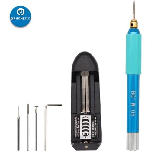Electric Polishing Pen Mini Polishing Grinding Pen for iPhone Repair Motherboard CPU Recovery Tool Kit BGA Grinding Repair
