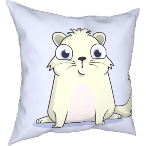 Cloud cat cotton pillow case pillow home home decoration sofa seat decoration car pillow case 45 * 45cm