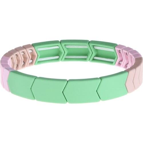 JBL0014 2020 new design Handmade Bohemian Bracelets Colorful Adjustable Geometric Bracelet Europe charm lady couple jewelry