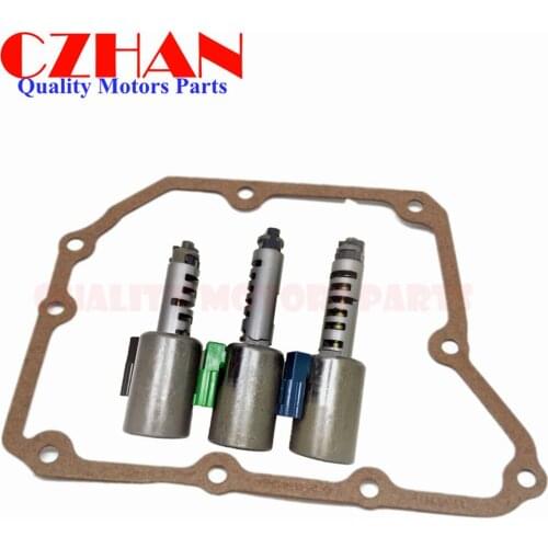 AW 55-50SN 55-51SN AF33 LINEAR SOLENOID KIT w/gasket For Volvo S60 SAAB EQUINOX for Nissan Altima Maxima AW55-50SN AW55-51SN