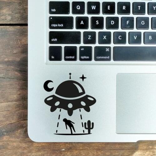 Alien Abduction Laptop Sticker for Macbook Air Pro 16" Retina 11 12 13 15 inch Mac Book Skin HP 14" Dell Notebook Trackpad Decal