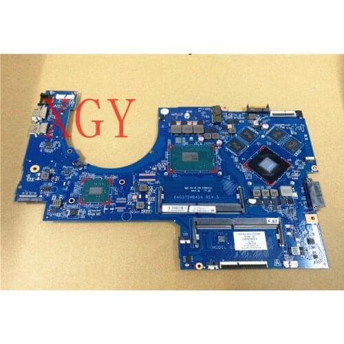 New 915468-601 L06666-601 For HP for PAVILION 17-AB 17-W motherboard DAG37DMBAD0 1050 N17P-G0-A1 i7-6700HQ SR2FQ 100% test ok