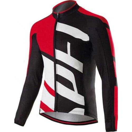 2021 New Spring / Autumn Men Long Sleeve Breathable Cycling Jerseys Cycling Jerseys MTB Mountain Bike Clothing