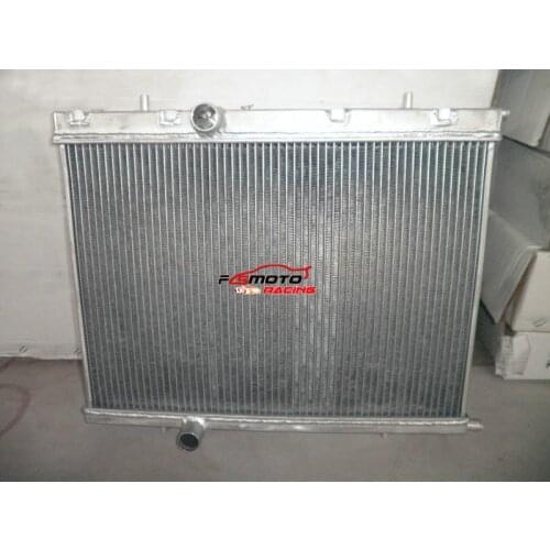 All Aluminum Radiator For Peugeot 206/307 Citroen C4/XSARA WRC MT/Peugeot 206 GTI/RC 180 1999-2008