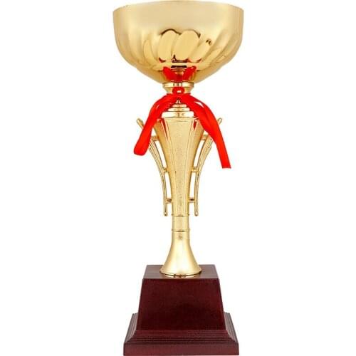 Manufacturers wholesale trophy hot sale gold medals Trophy cheap custom Football trophy retail Metal trophy custom