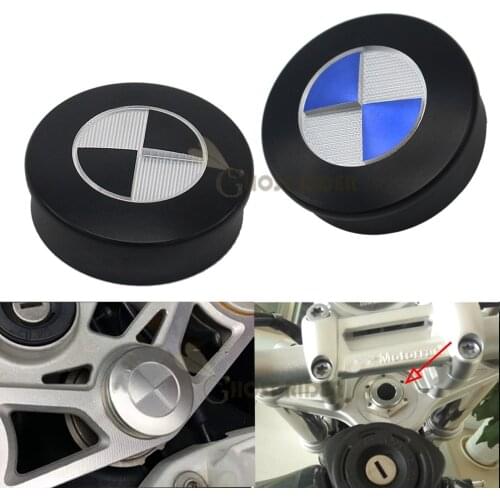 For BMW S1000RR R Nine T Pure Racer Scrambler Urban G/S CNC Upper Top Front Fork Center Covering Cap Yoke Plug Protector