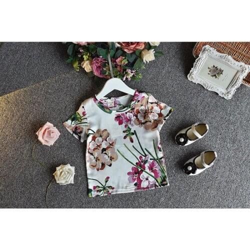 QCCANDQGP Summer T-shirts For Girls