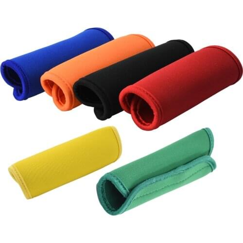 Comfortable Neoprene Luggage Handle Wrap Grip Soft Identifier Stroller Grip Protective Cover for Travel Bag